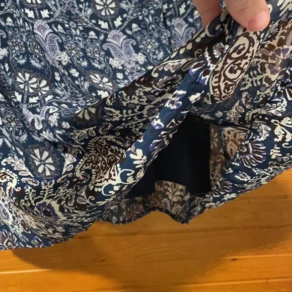 3/$15 Layered chiffon boho dress - Picture 2 of 4